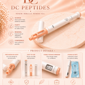 Single Plastic Peptide Pen